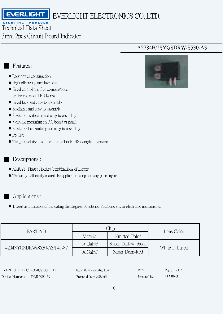 A2784B2SYGSDRWS530-A3_3765052.PDF Datasheet