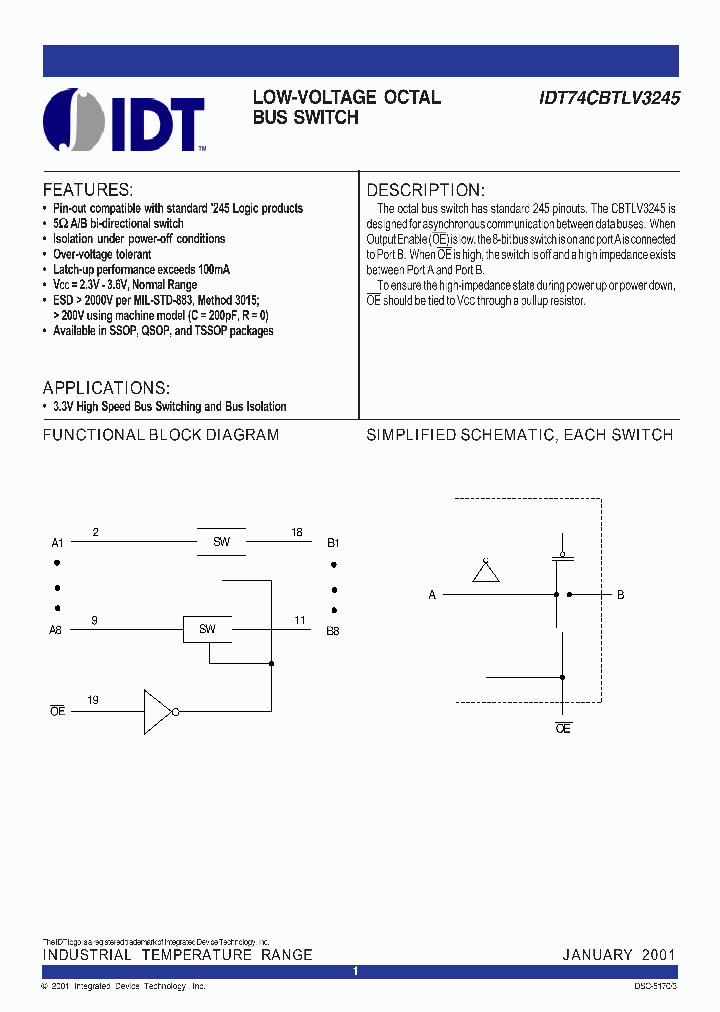 IDT74CBTLV3245PYG_3751512.PDF Datasheet