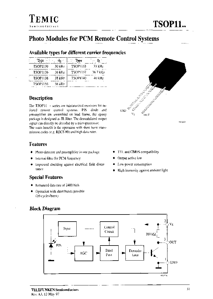 TSOP1130YB3R_3770713.PDF Datasheet