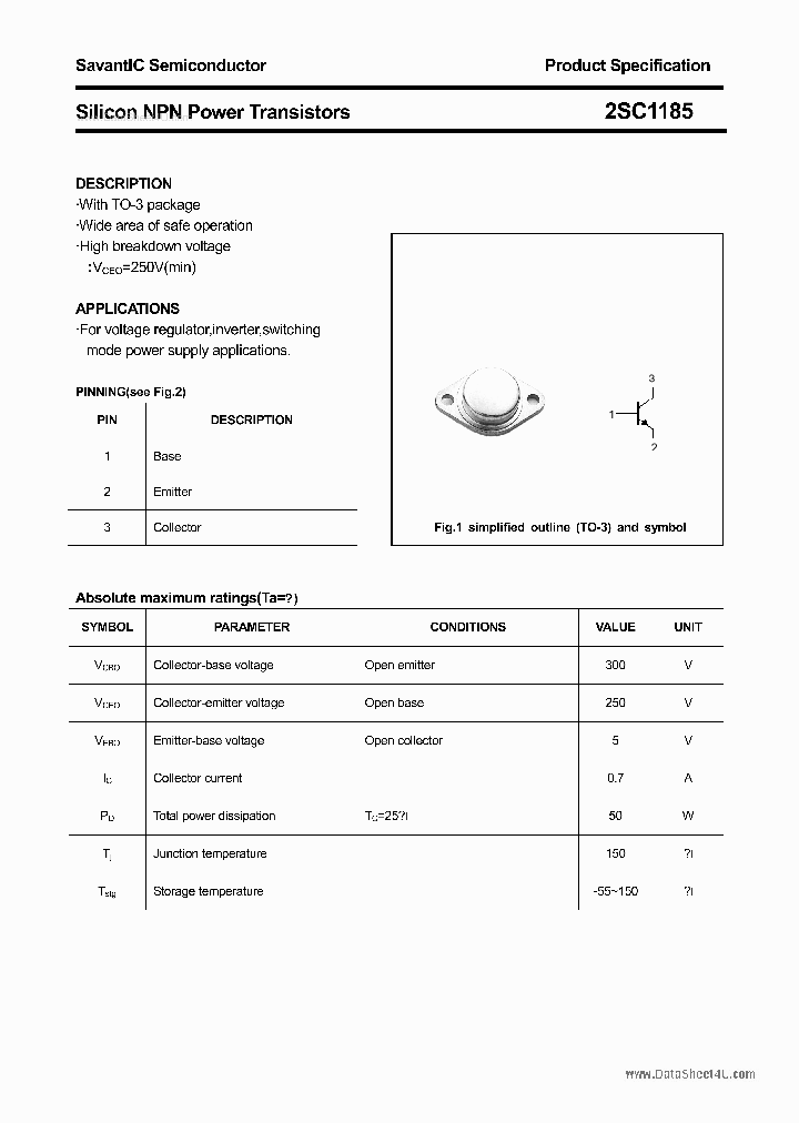 2SC1185_4032182.PDF Datasheet