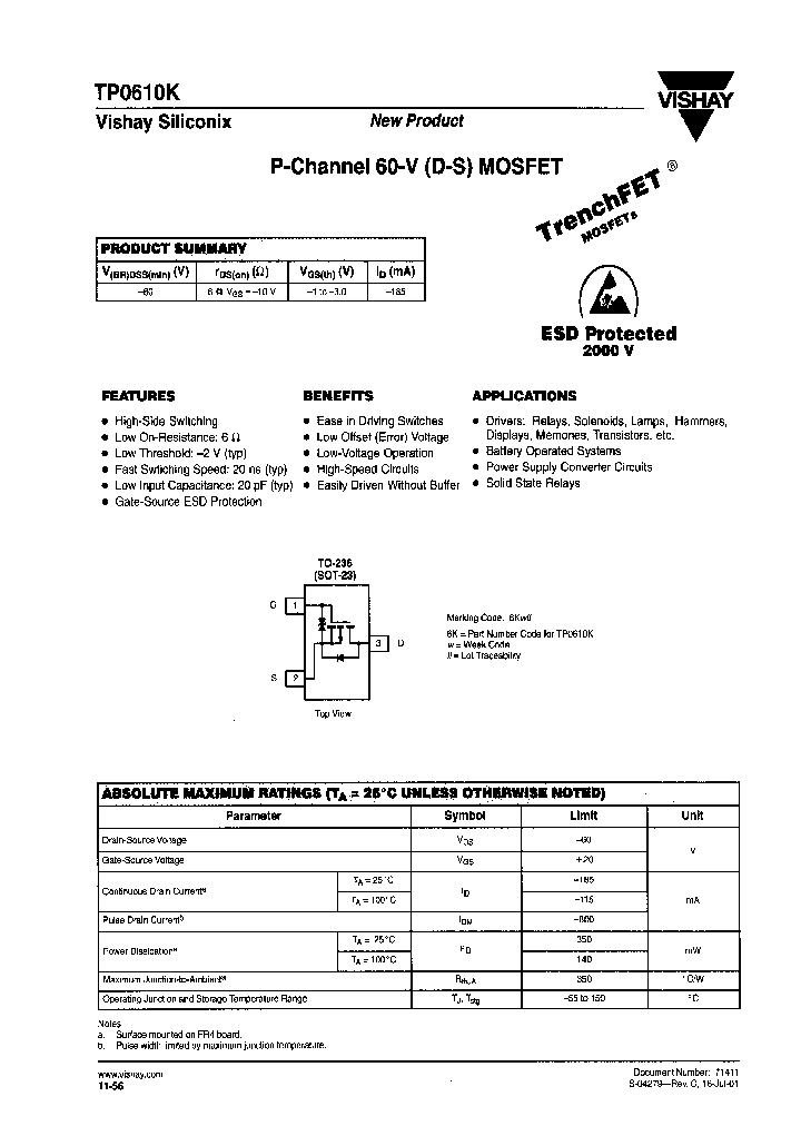 TP0610K-E3_3832327.PDF Datasheet