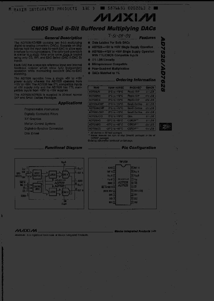 AD7528LCWP_3833809.PDF Datasheet