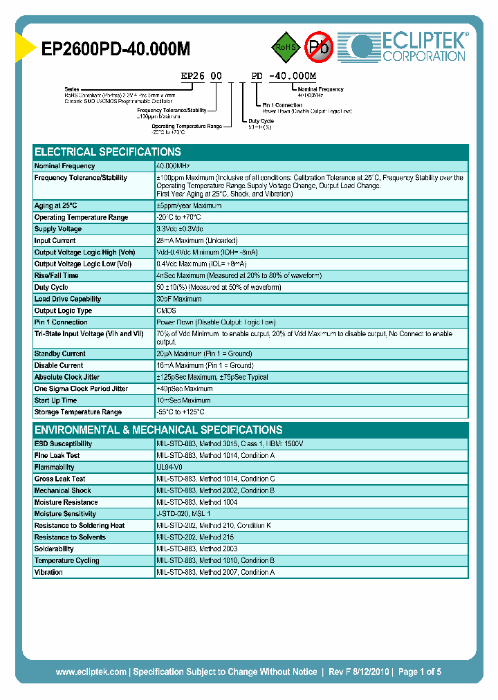 EP2600PD-40000M_3857629.PDF Datasheet