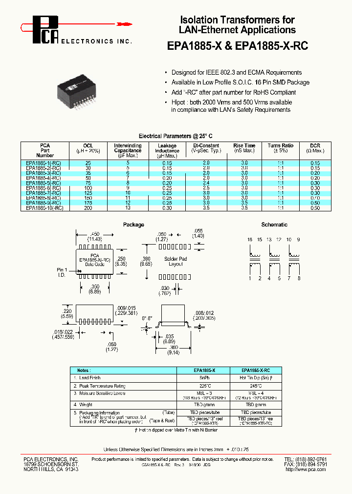 EPA1885-3TR_3862040.PDF Datasheet