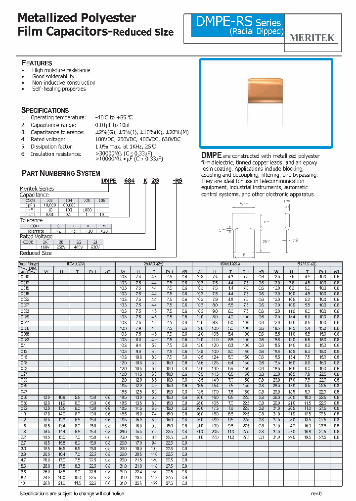 DMPE685J2A-RS_3878368.PDF Datasheet