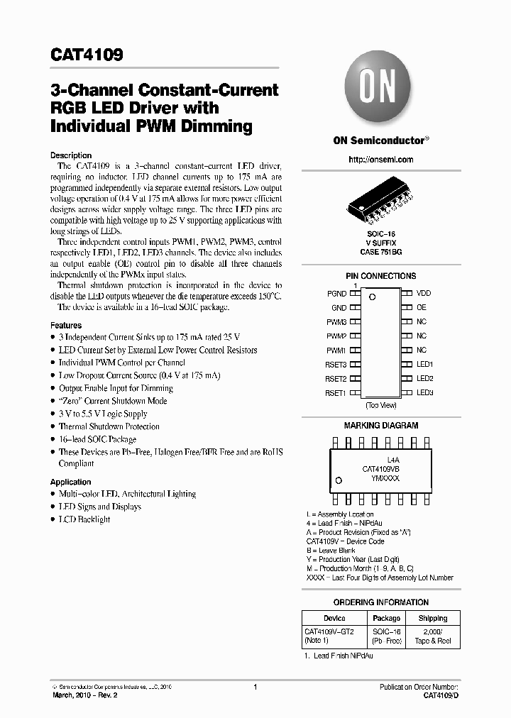 CAT4109V-GT2_3936829.PDF Datasheet