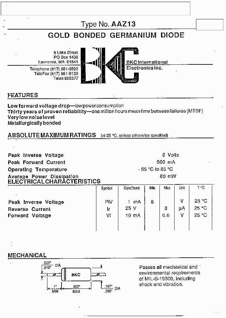 AAZ13_4264182.PDF Datasheet