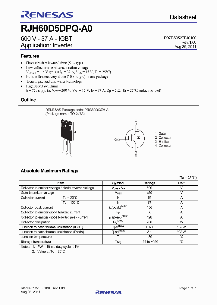 RJH60D5DPQ-A0_4419430.PDF Datasheet