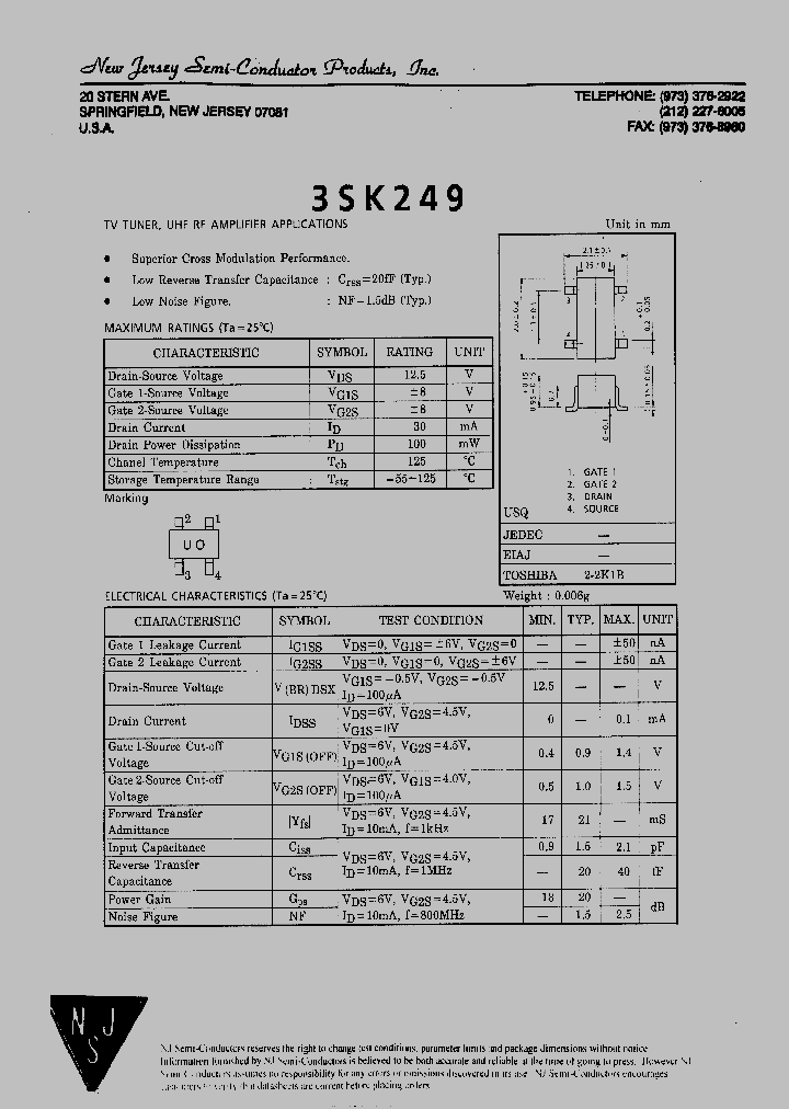 3SK249_4512754.PDF Datasheet