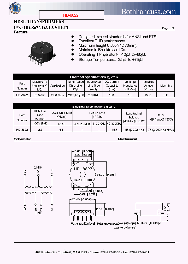 HD-8622_4521083.PDF Datasheet