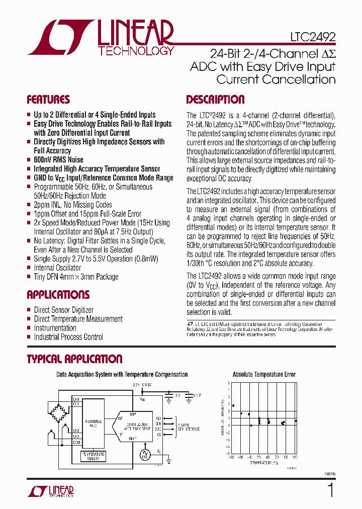 LTC2492IDE-PBF_4569384.PDF Datasheet