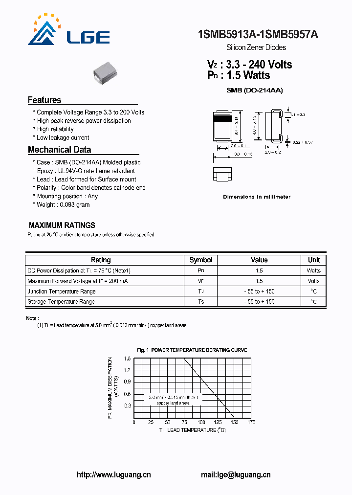 1SMB5950A_4572997.PDF Datasheet