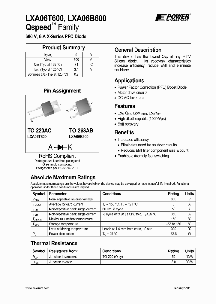 LXA06B600_4589003.PDF Datasheet