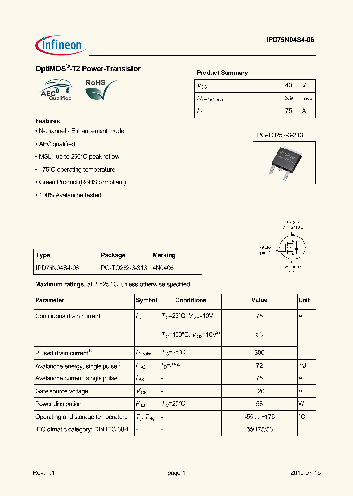 IPD75N04S4-06_4669854.PDF Datasheet