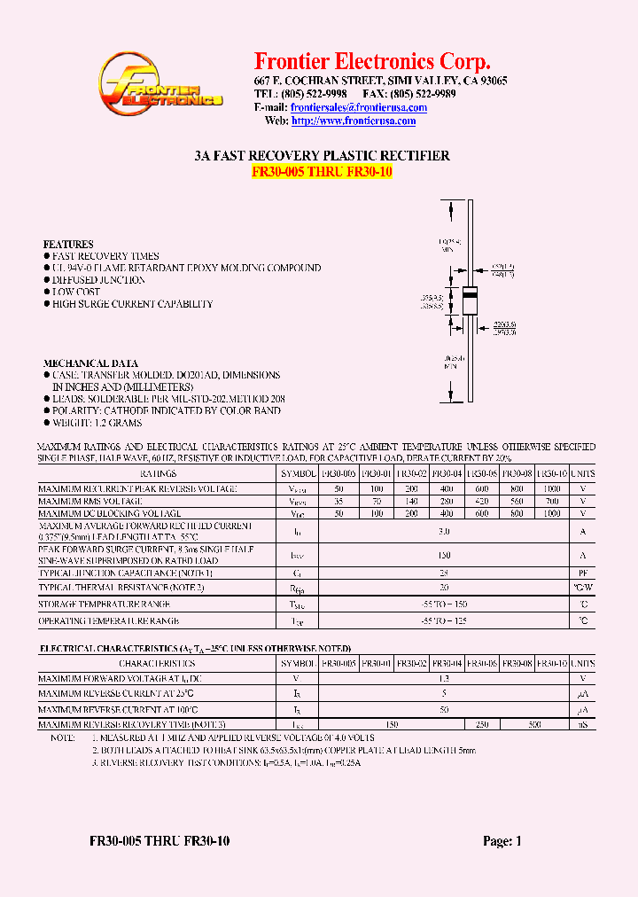 FR30-06_4695527.PDF Datasheet