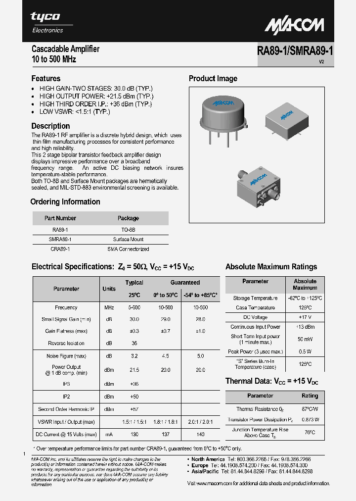 SMRA89-1_4716233.PDF Datasheet