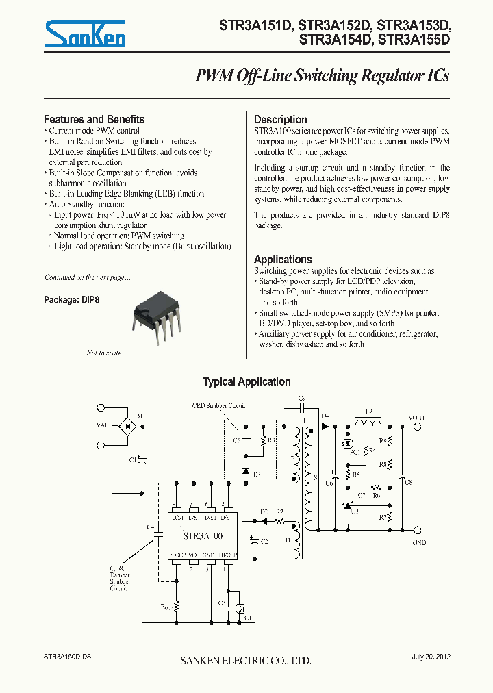 STR3A151D_4718436.PDF Datasheet