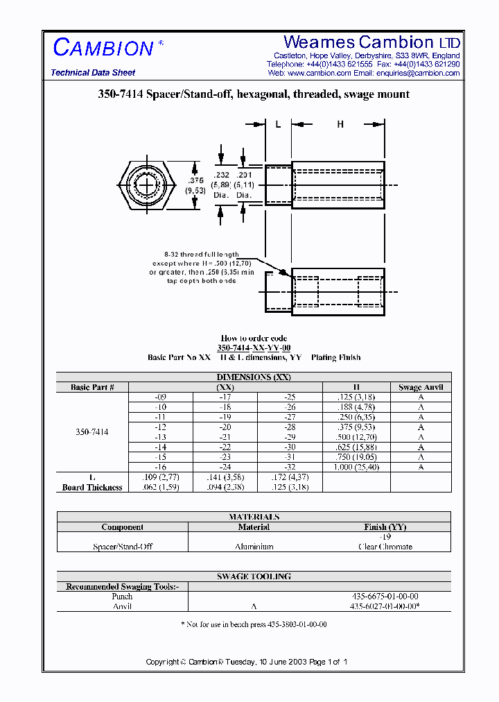 350-7414_4754027.PDF Datasheet