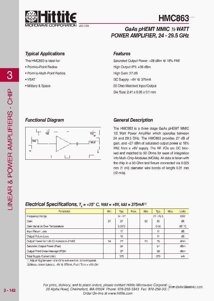 HMC863_4816441.PDF Datasheet