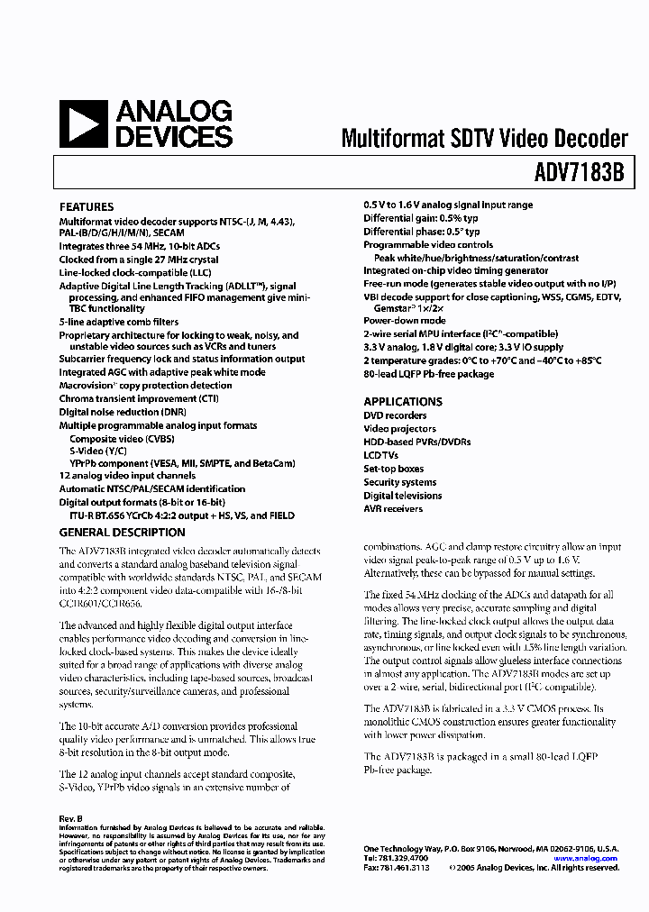 ADV7183B_4877981.PDF Datasheet