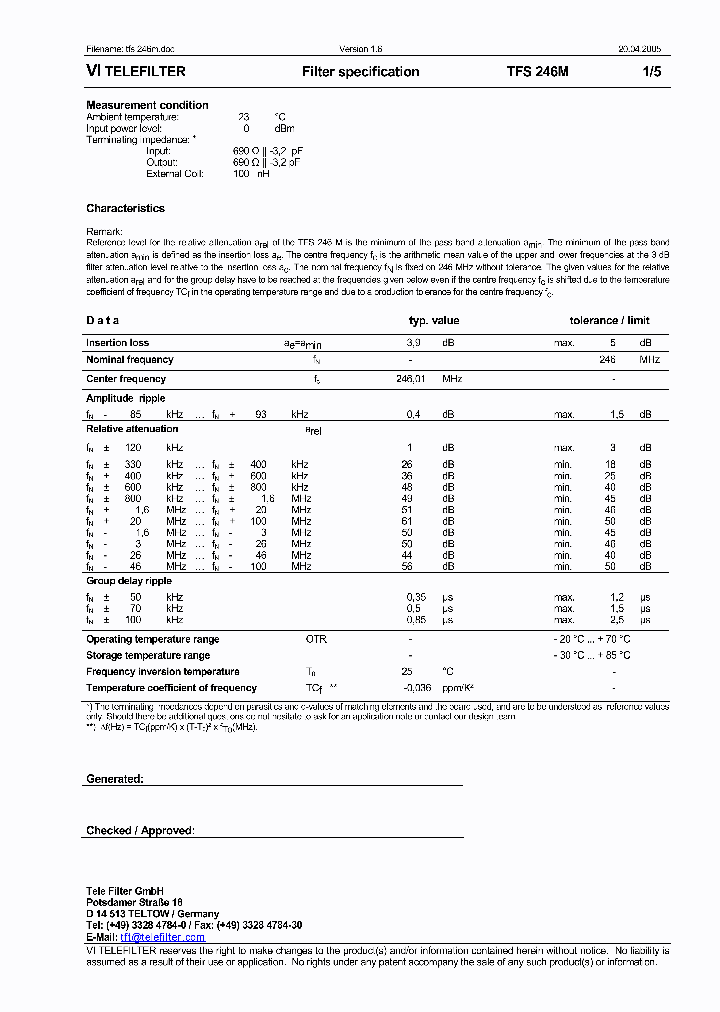 TFS246M05_4905275.PDF Datasheet