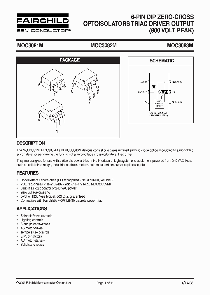 MOC3083SR2VM_4969289.PDF Datasheet