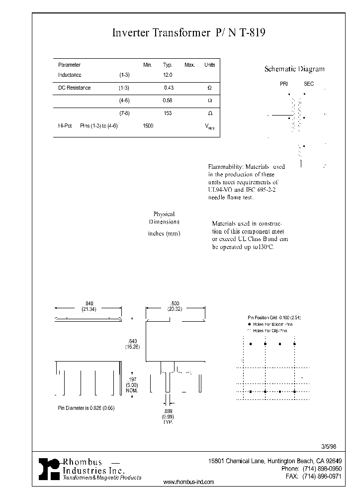 T-819_4977975.PDF Datasheet