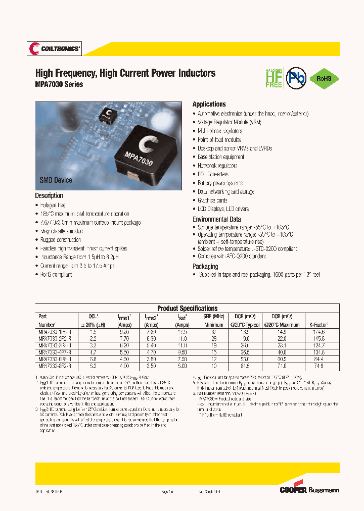 MPA7030-1R5-R_4988426.PDF Datasheet