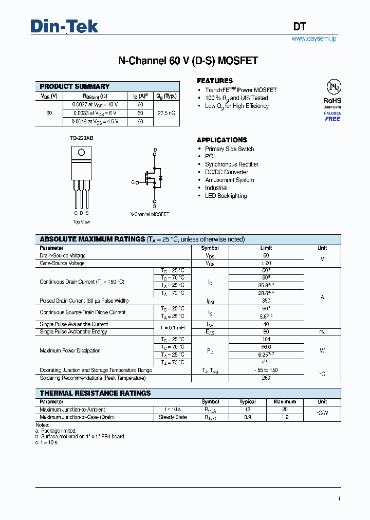 DTL9604_5011241.PDF Datasheet