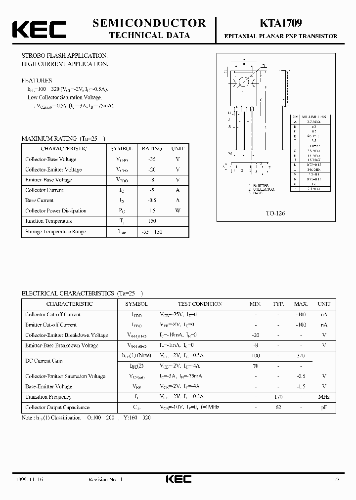 KTA1709_5303471.PDF Datasheet