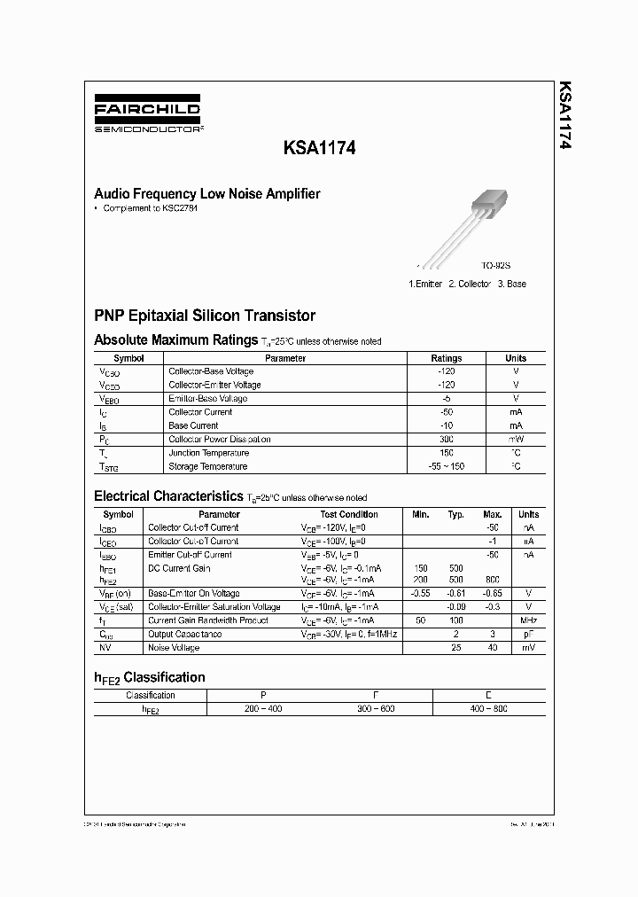 KSA1174PTA_5342962.PDF Datasheet