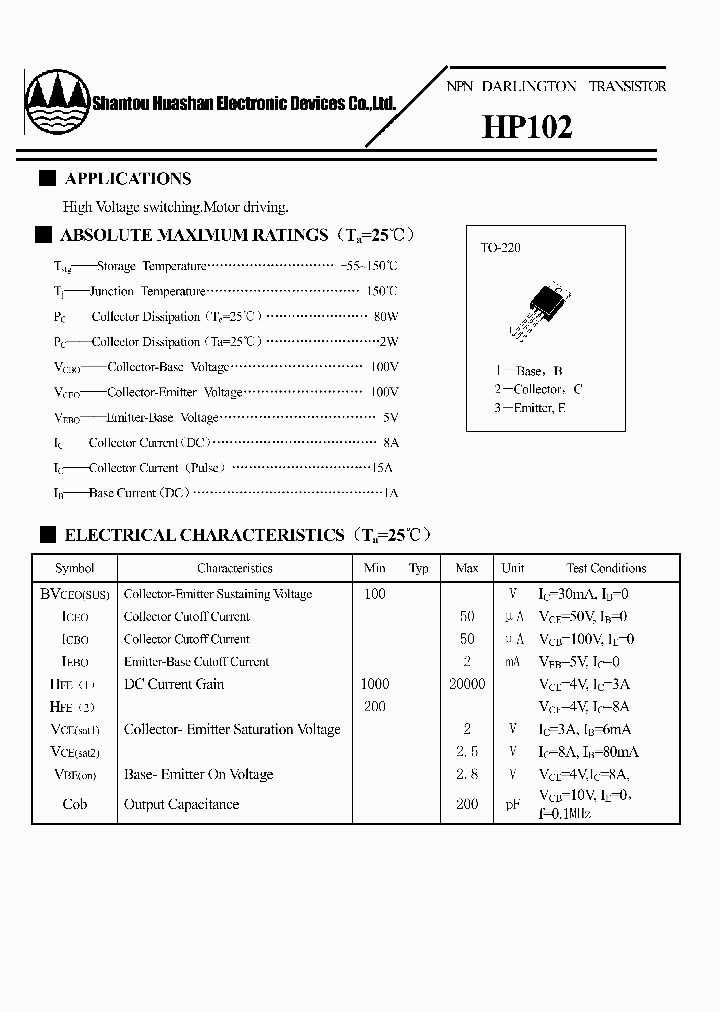 HP102_5373330.PDF Datasheet