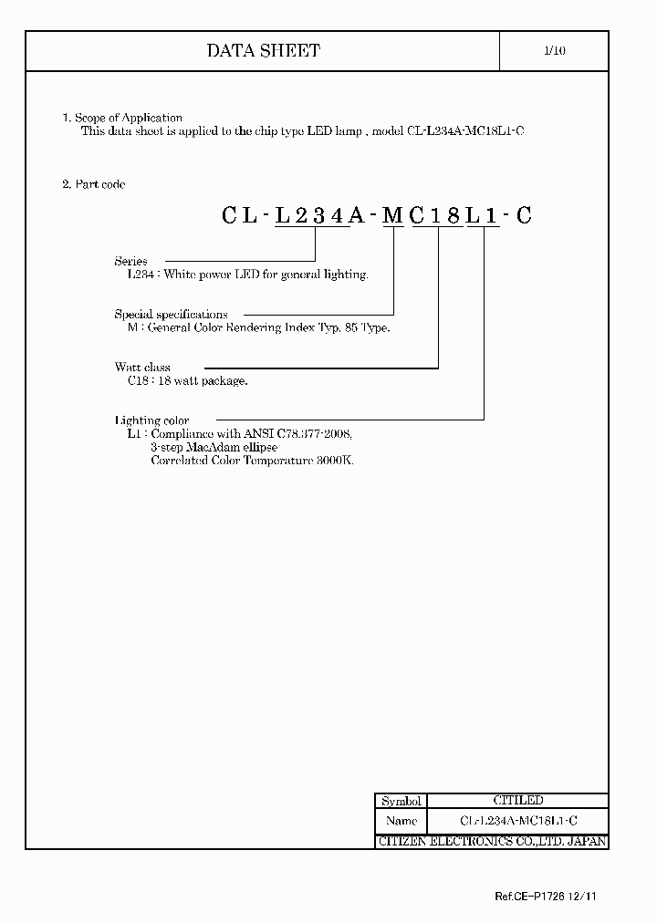 CL-L234A-MC18L1-C_5723577.PDF Datasheet