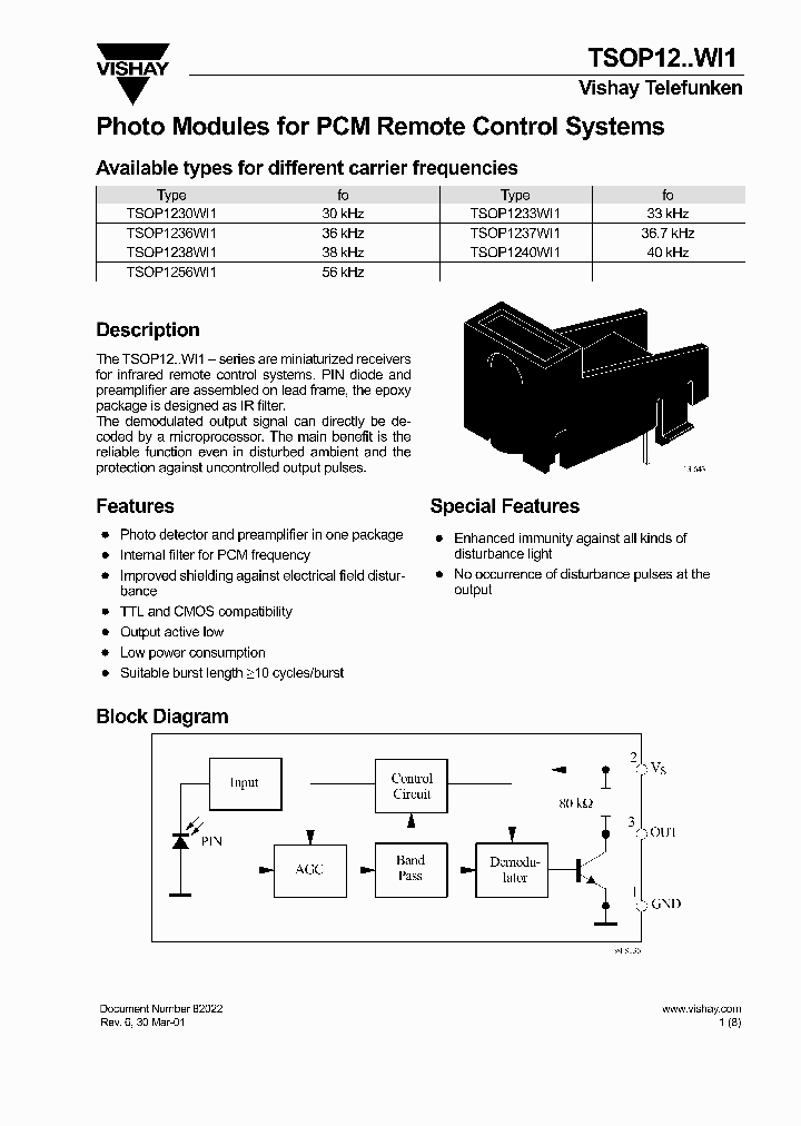 TSOP1240WI1_5742997.PDF Datasheet