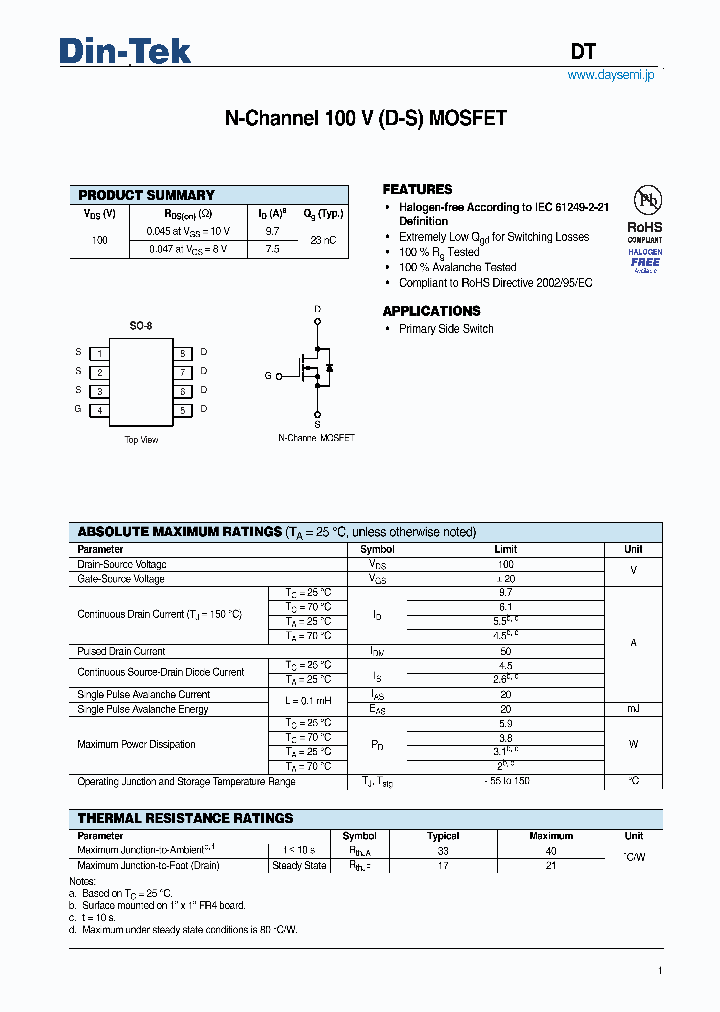 DTM6910_5780222.PDF Datasheet