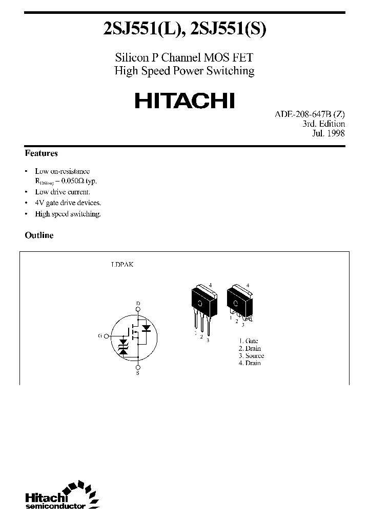 2SJ551LS_5947804.PDF Datasheet