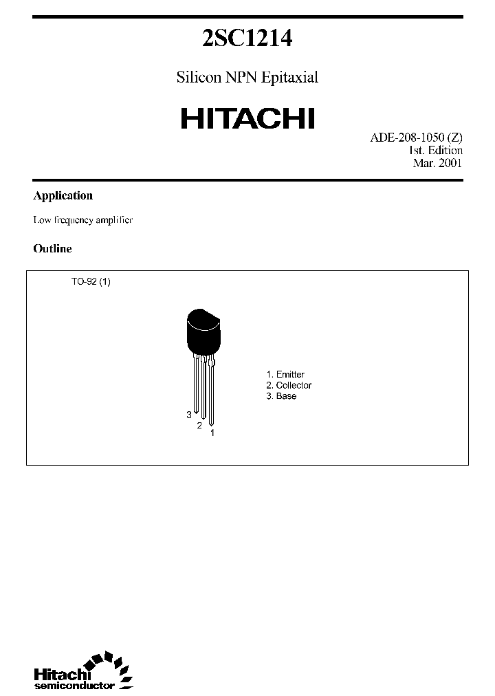 2SC1214_5967030.PDF Datasheet