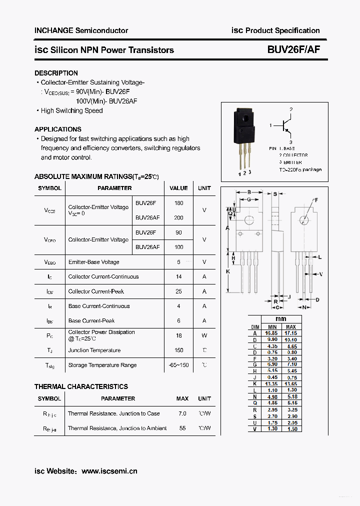 BUV26AF_6241179.PDF Datasheet