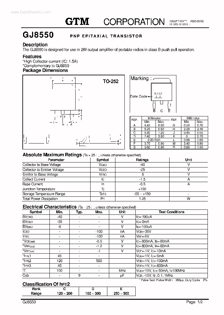 GJ8550_6324906.PDF Datasheet