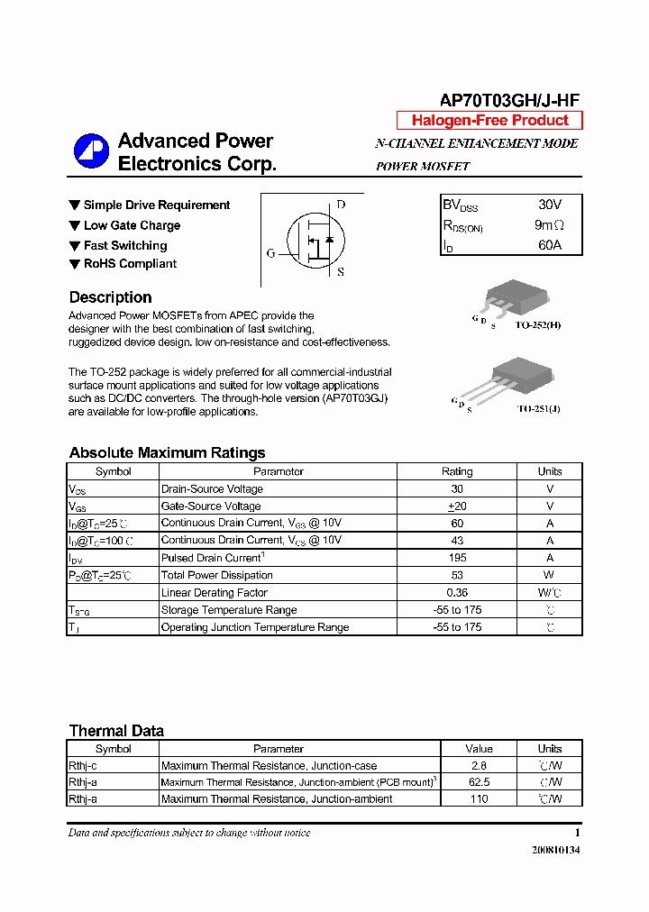 AP70T03GJ-HF_6483752.PDF Datasheet