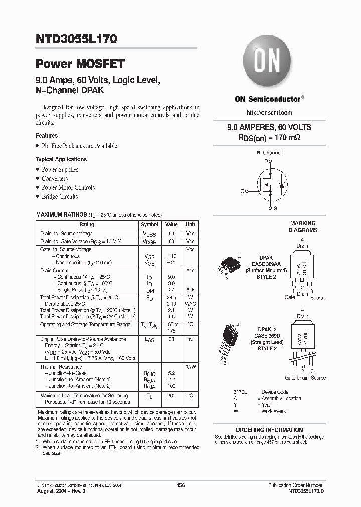 NTD3055L170T4_6509106.PDF Datasheet