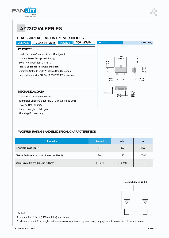 AZ23C28_6567756.PDF Datasheet