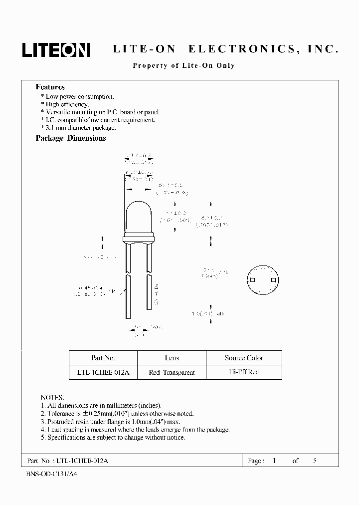 LTL-1CHEE-012A_6721661.PDF Datasheet