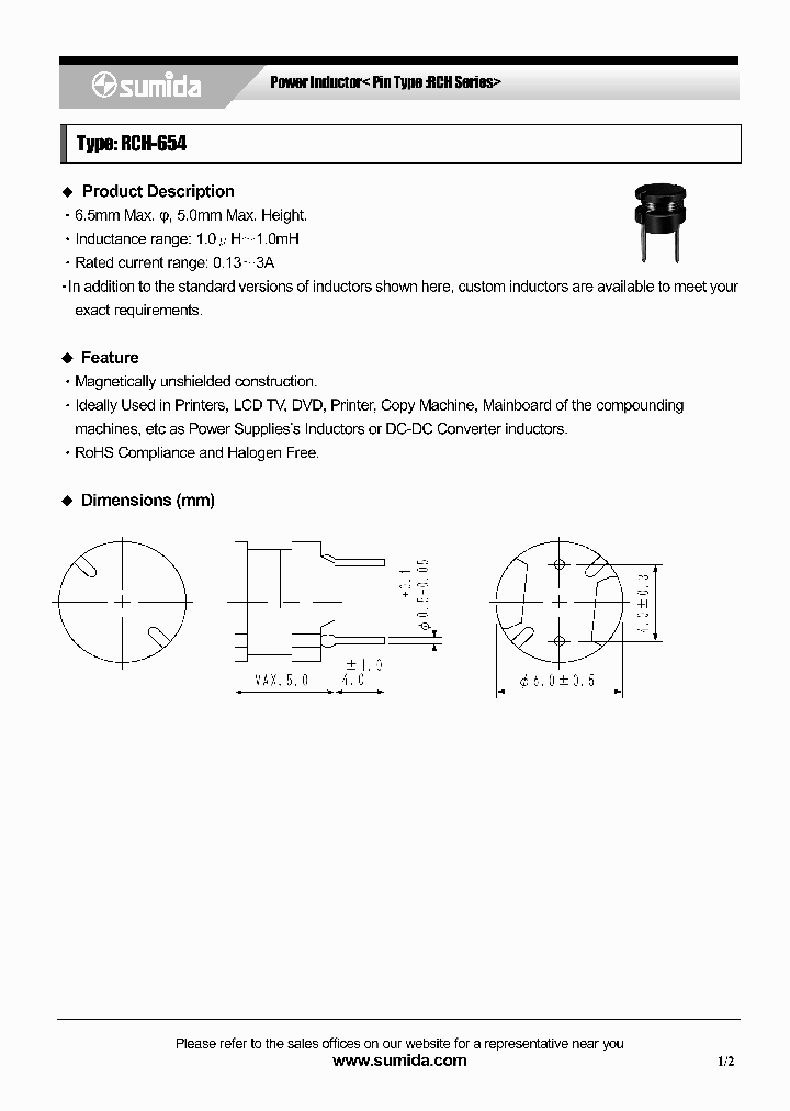 RCH654NP-220K_6773430.PDF Datasheet