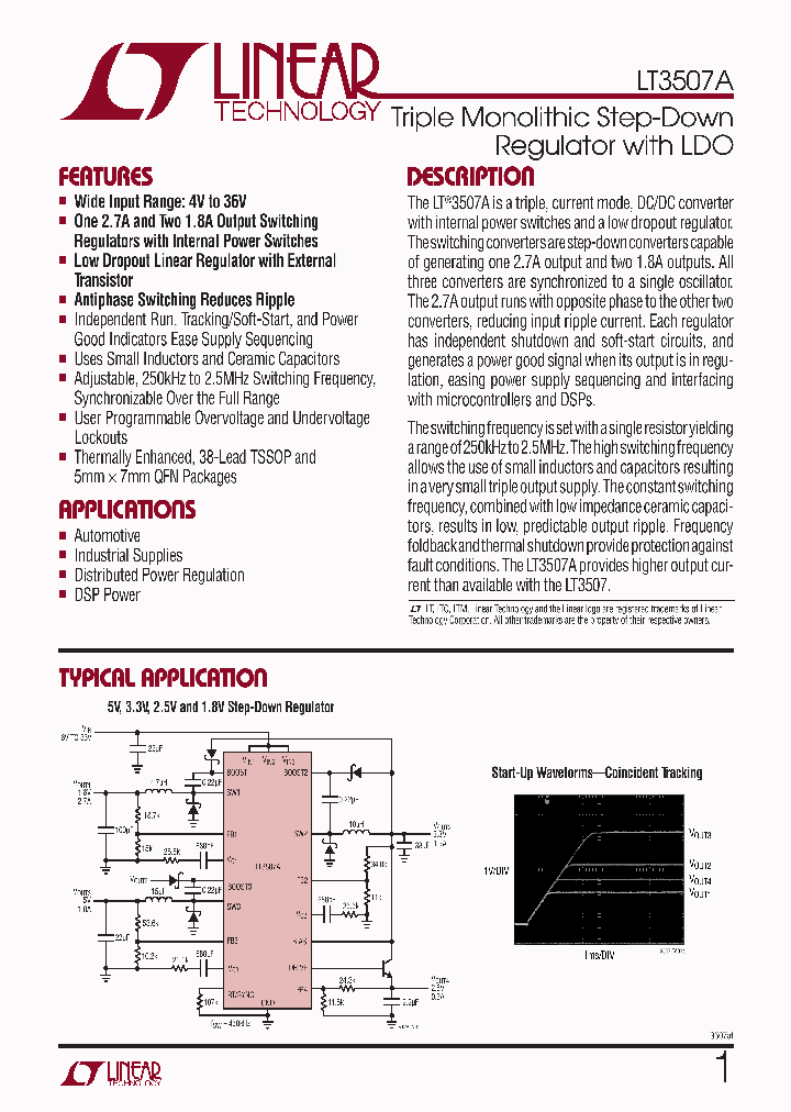 LT3507AEUHFPBF_6805425.PDF Datasheet