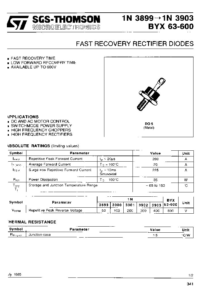 1N3899_6910379.PDF Datasheet