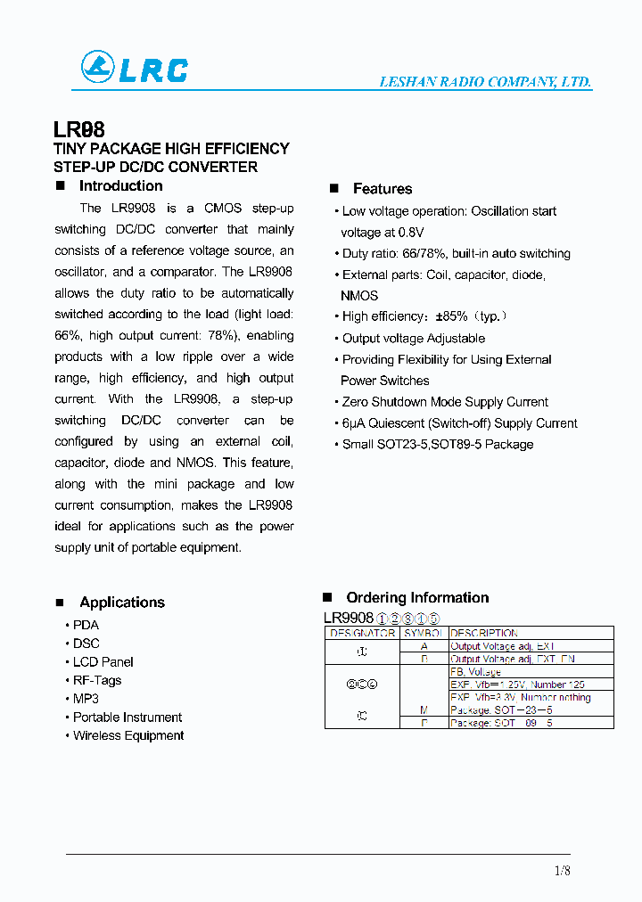 LR9908_6970061.PDF Datasheet