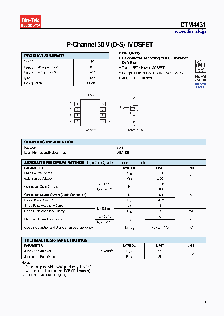 DTM4431_6987627.PDF Datasheet