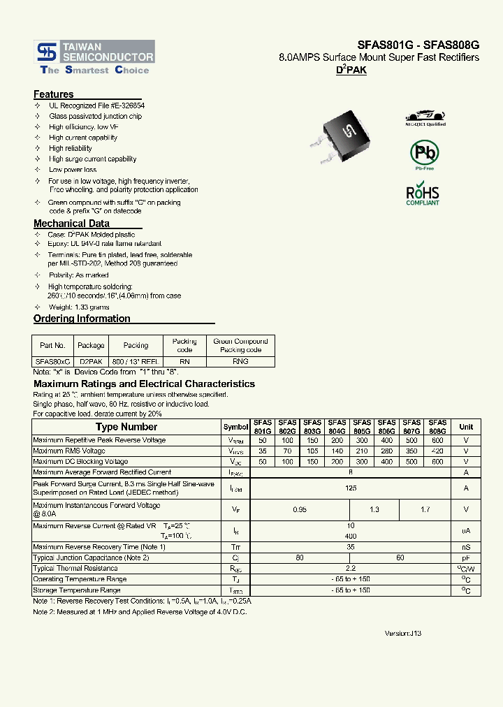 SFAS801G13_7011911.PDF Datasheet