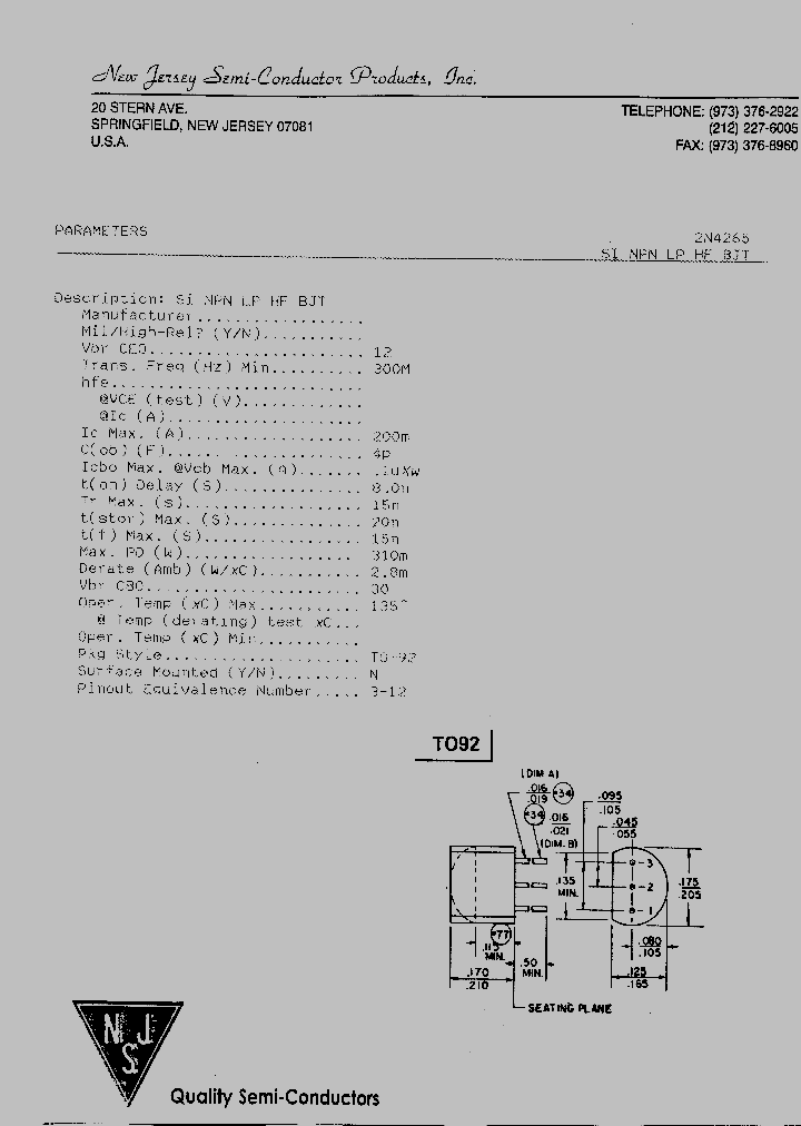 2N4265_7165391.PDF Datasheet